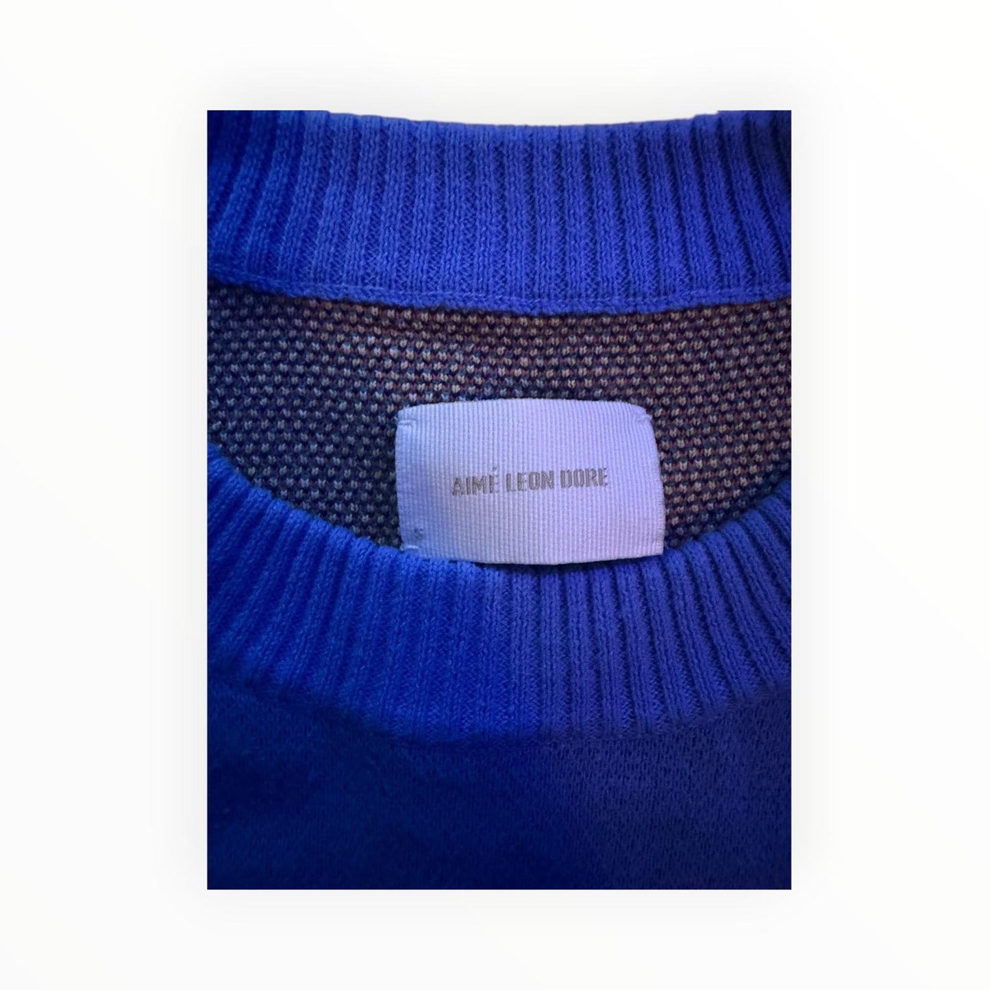 Aime Leon Dore Molyvos Strickpullover – Blau – Selten