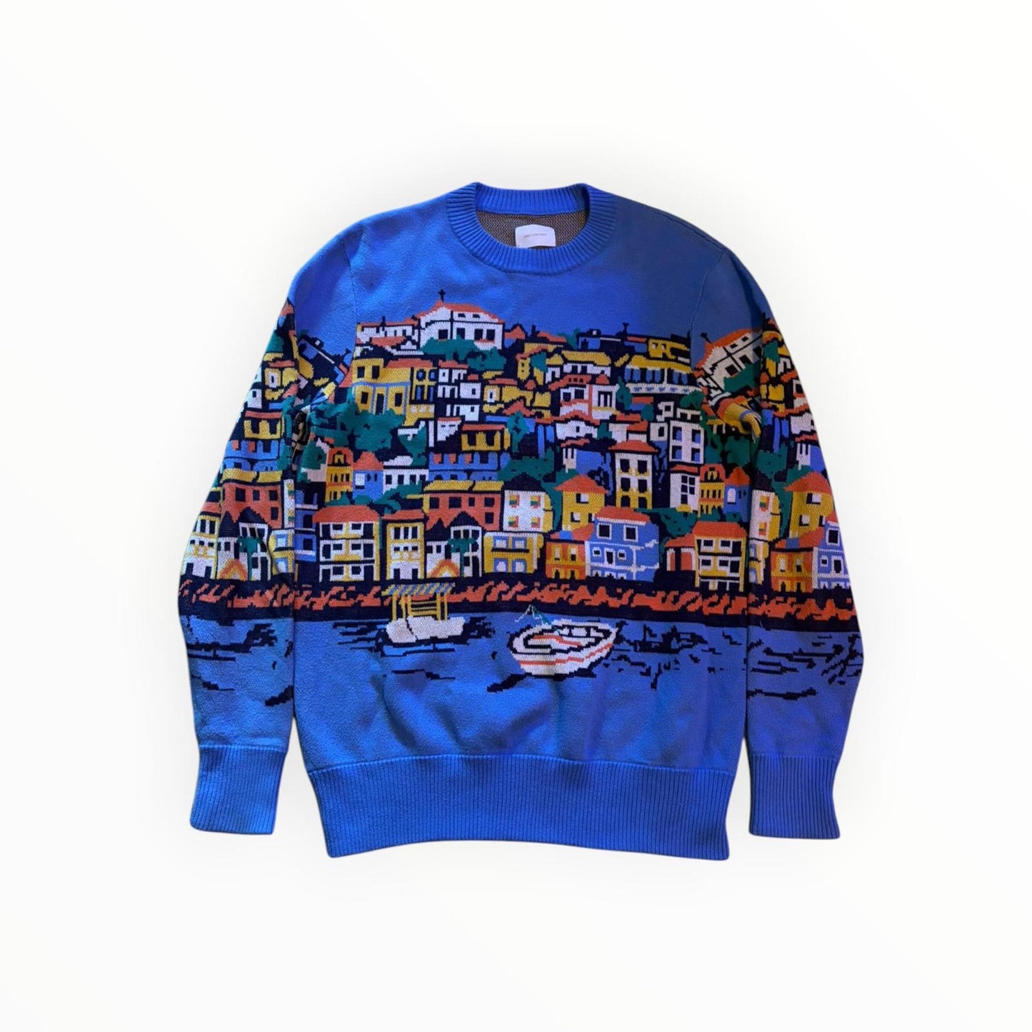 Aime Leon Dore Molyvos Strickpullover – Blau – Selten