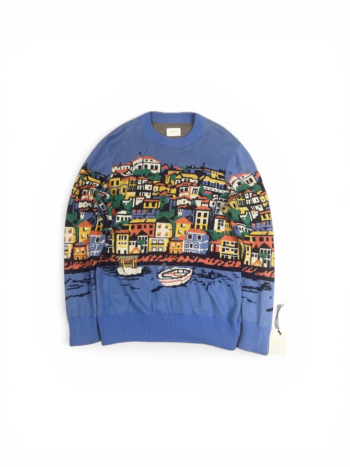 Aime Leon Dore Molyvos Strickpullover – Blau – Selten