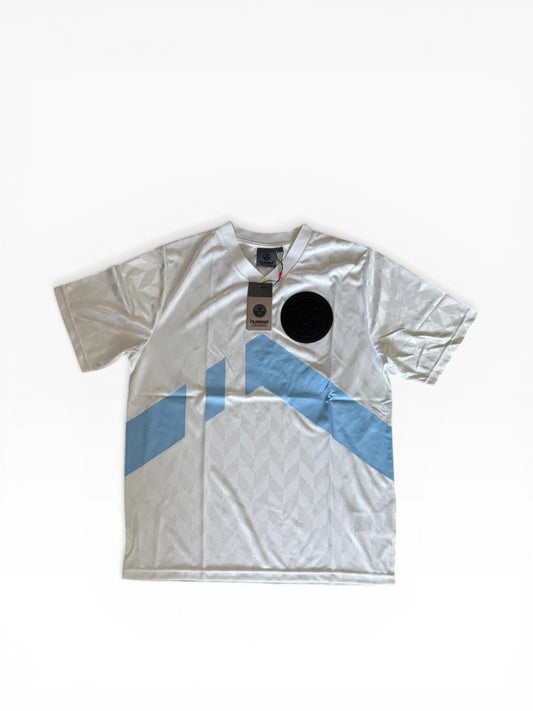 Hummel x Astrid Andersen Weißes Polyester-Fußball-T-Shirt — hmINIELS NEWSTOCK — Größe M/EU