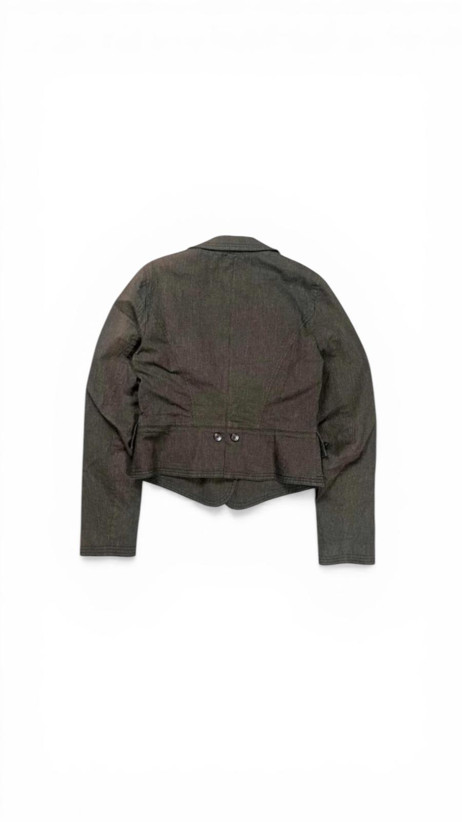 Kenzo Vintage Cropped Blazer 90er — Designer Archiv — Selten